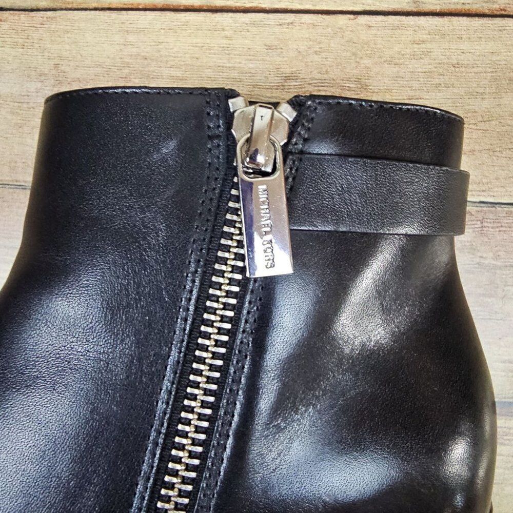 Michael Kors Women's Saylor Ankle Boots, Black Size 6.5M - Picture 6 of 14
